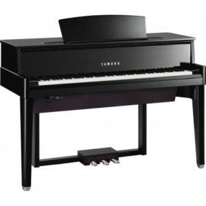 Yamaha L-125 – Support de piano numérique – Support robuste et durable au  design simple – Pied – Noir