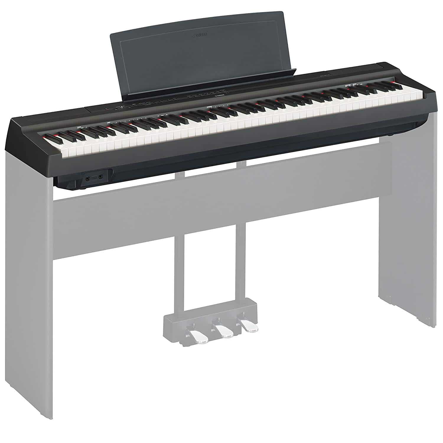 Yamaha P125 Bundle de maison de piano numérique 88 Maroc